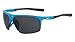 Nike EV0800-400 Run X2 S Sunglasses (One Size), Blue Lagoon/Dark Magnet Grey, Grey Lens