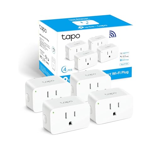 TP-Link Tapo Smart Plug Mini 15A, Smart Home Wi-Fi Plug, Super Easy...