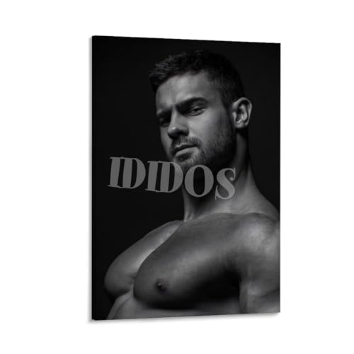 IDIDOS Wall Poster Sexy Male Model Gay Bodybuilding