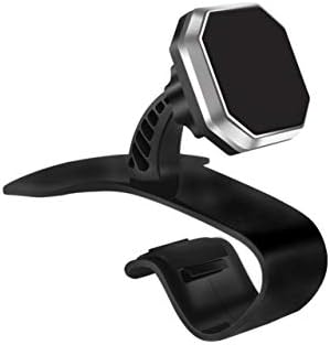 ZOORE Magnetic Dashboard Phone Holder Car Phone Mount HUD 360ยฐAdjustable for iPhone X/8/8 Plus/7/7 Plus, Samsung Galaxy S9/S8/S7/S6, HTC, LG, Sony๏ผXiaomi, Huawi, GPS Car Cradle- Black
