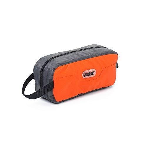 GOX Travel Toiletry Bag,Dopp Kit Case,Ultra-Light Cosmetics Bag Makeup Organizer(Orange)
