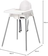 IKEA ANTILOP Highchair with Tray White — Safe Foldable Baby Chair view 6