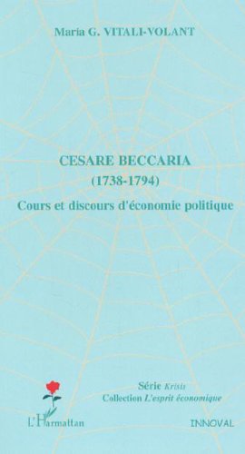 Cesare Beccaria, 1738-1794