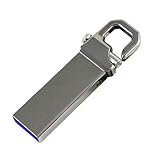 FidgetKute USB 3.0 2TB Flash Drives Memory Metal Flash Drives Pen Drive U Disk Laptop PC Gun Black