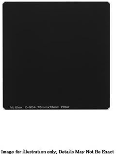 VU SION VSCND10 C-ND10 (3.0) 75mmx75mm Filter, Black