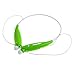 WONFAST® HV-800 Wireless Bluetooth Music Stereo Universal Headset Headphone Vibration Neckband Style for iPhone iPad Samsung (Green)