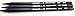 Ashleighnicolearts Artist Quality Colored Pencils with Super Long Lasting Woodless Design for Adult Coloring Drawing and Sketching (12, Graphite-Charcoal)