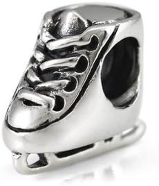 Ohm Ice Skate Shoe European Bead