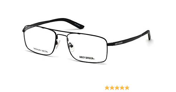 Amazon.com: Gafas graduadas Harley-Davidson HD 0770 002 Mate Negro : Ropa,  Zapatos y Joyería