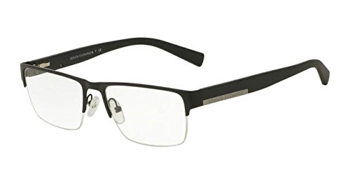Armani Exchange AX1018 Eyeglass Frames 6063-54 - Matte Black AX1018-6063-54