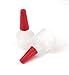 Yorker Dispensing Caps Long Overcap Red Sealer Tip Replacement Extra Caps (12)