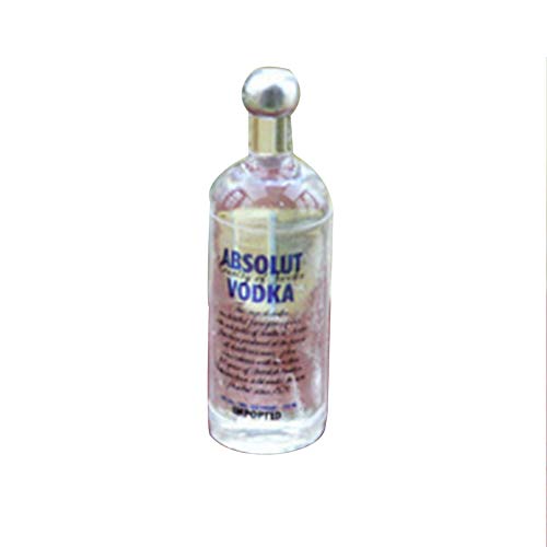 Funny Mini Resin Vodka Bottles Global Drink Liquor Bottle Shots Kit Dollhouse Miniature Accessories 8Pcs