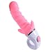 cnlinkco Women Sex Silicone Dual G-spot Vibrator Speed Waterproof Adult Sex Toys Massager(Pink)