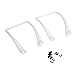 Qiyun Hobbypower Tall Landing Gear for DJI Phantom 1 2 Vision Quadcopter Wide & High Extend (White)