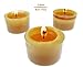 Beeswax Candle Works, 8-Hour Tea Lights (Pack of 8) 100% USA Beeswax