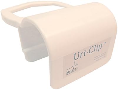 Medegen Medical Products H143-01 White Uri-Clip Urinal Holder (Pack of 48)