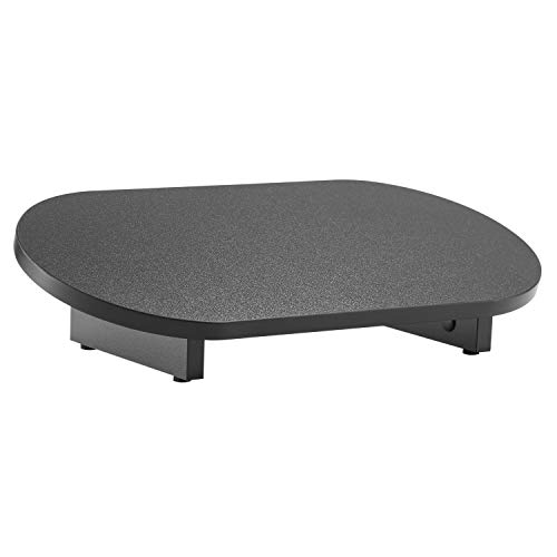 RICOO Laptop Ständer 48 x 24 x 13 cm FS0117 Laptopständer Schräg Schreibtischaufsatz Laptophalter Schreibtisch Aufsatz Notebook Erhöhung Laptophalterung Bildschirmerhöhung Laptopdesk schwarz