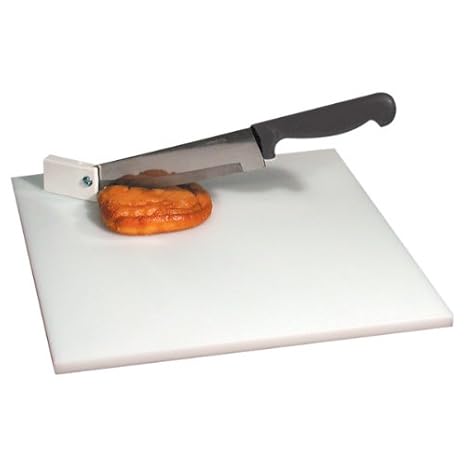 Cutting Board With Pivot Knife White Board