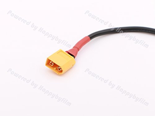 XT60 Male Plug to 5.5mm/2.5mm DC Female Jack Power Charge Cable for RC FPV Power