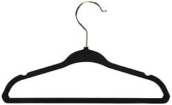 Closet Complete 71799 Hangers, 50, Black, 50 Count