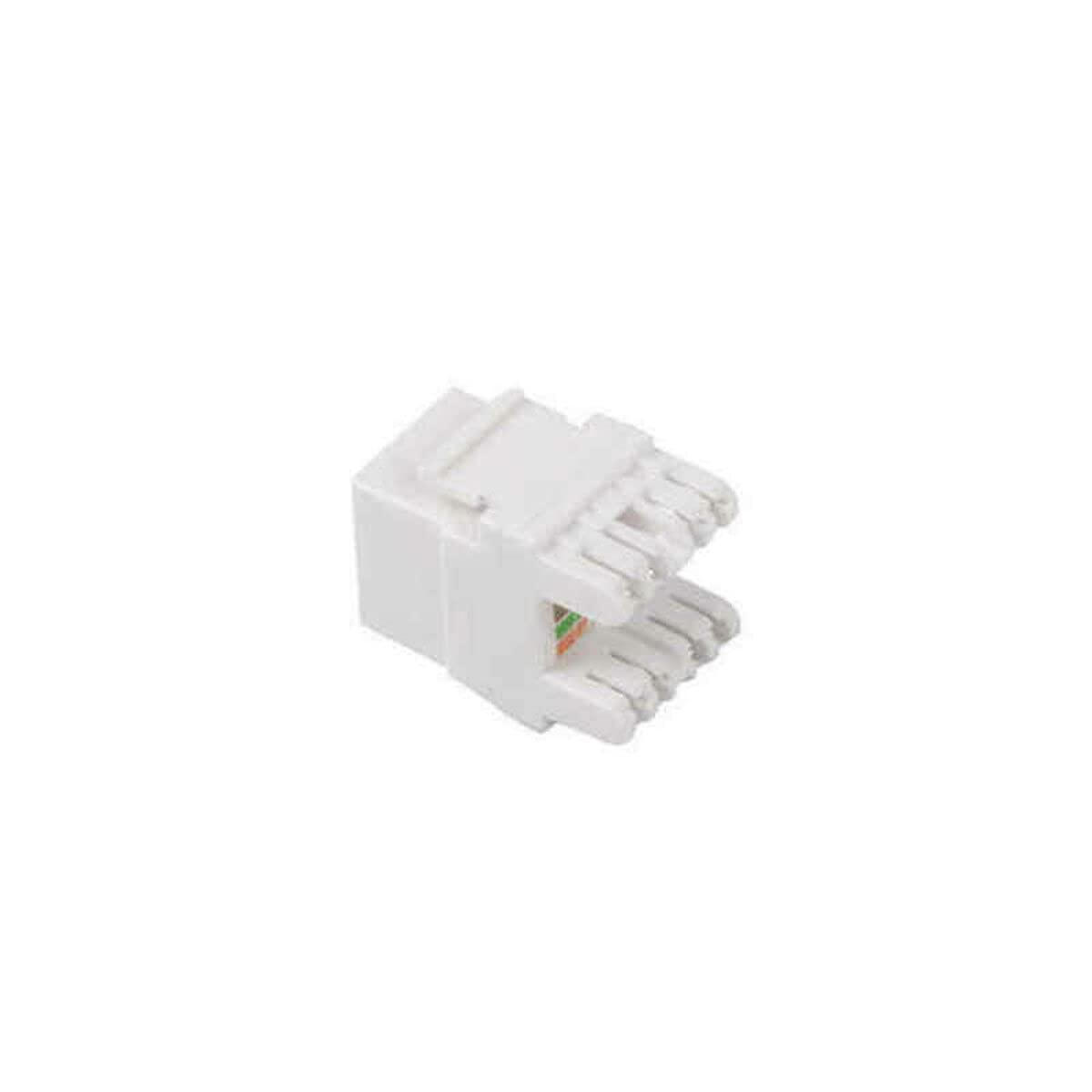 Lanberg KSU6-1000 RJ45 Cat6 UTP 180 Degree Ethernet Keystone Connector