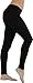 ToBeInStyle Women's Full Length Cotton Leggings - Black - M