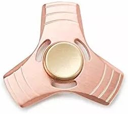 MQD EDC Hand Fidget Spinner Triangle Toy Luxury Ultra Durable Pure Copper, 1-5 minutes High Speed, Relieves ADHD, anxiety, and boredom