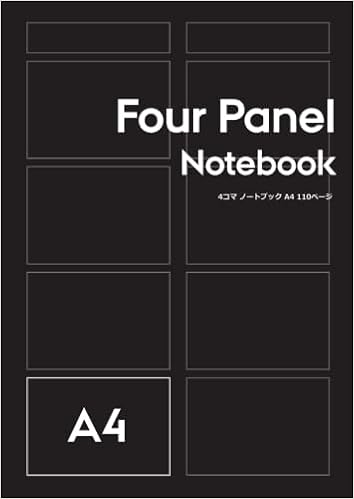 4コマ ノートブック 110ページ 四コマ漫画 枠線付ノート 90 G M 中厚口紙 ストーリーボード スケッチパッド マンガノート Japanese Edition クリエイターズノートブックス Amazon Com Books