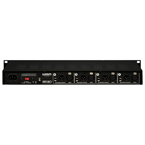Warm Audio WA-412 4 Channel Mic Preamp/DI with Geartree Cloth and 4 XLR Cables