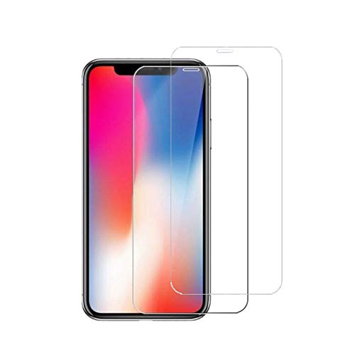 image for Acedining iPhone Xs Screen Protector Tempered Glass [2-Pack] [Edge to 