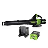Greenworks Pro 60-Volt Max Lithium Ion 540-CFM Brushless Cordless Electric Leaf Blower