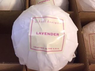 ONE Lavender Bath Bomb, 3.5 oz by K Hall Design
