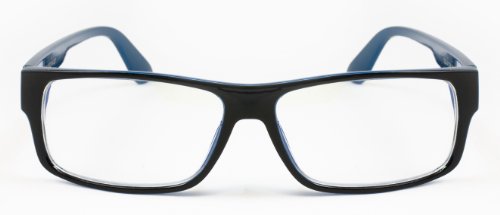 Newbee Fashion - "Kayden" Retro Unisex Plastic Fashion Clear Lens Glasses