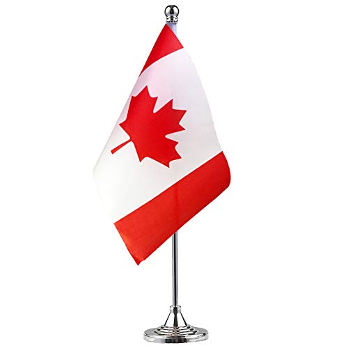 Compare Price canada flag with stand on