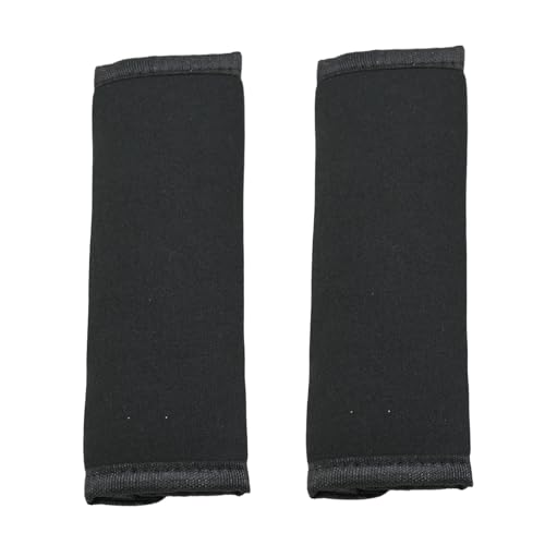 2 Pack Kids Replacement Pushchair Handle Cover, Toddler Stroller Handle Cover, Diving Materials Dust Proof Protector Sleeve for Universal Stroller Handle (Black)