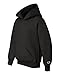 Champion Boys Big Powerblend Eco Fleece Pullover Hoodie, Black, S
