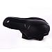 VOANZO Widened Mountain Bike Seat Cushion Bicycle Seat Cushion Comfortable Big Butt Bicycle Sitting Saddle Soft Saddle Universal Riding Accessories (Red)thumb 1