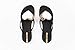 Ipanema Women's Wave Heart Flip Flops, Black/Gold, 10 Medium US