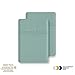 California Design Den Luxuriously Soft Hotel Quality 600 Thread Count, 100% Cotton Set of 2 Cases, Crisp & Cool Standard Pillow Cases, Fits Standard & Queen Pillows - Hunter Green