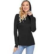 COOrun Women's Long Sleeve Workout Hoodies UPF 50+ UV Sun Protection Shirts Lightweight Outdoor A...