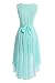 Dasior Women's A-Line Asymmetric High Low Summer Beach Holiday Party Dress