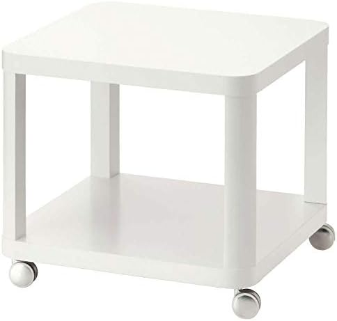 TINGBY Side table on castors, white