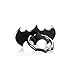 Batman Phone Ring Holder, Cute Bat Cell Phone Ring Stand, Cool Phone Finger Ring Grip Compatible for iPhone Xs Max, iPhone XR,Samsung Galaxy S10/S10 Plus and More (3 Pack,Pink/Black/Silver)