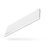 Ultra Slim and Light Small Power Bank, TOPVISION Universal 3600mAh Compact Pocket Size Ultrathin 6.99MM Portable Charger for iPhone 7/7 Plus 8/8Plus X, iPad, Samsung Galaxy 7 Plus and Emergency-White