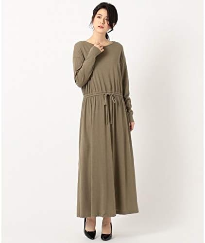 Amazon 23区 Nijyusanku 洗える カシミヤブレンドジャージー ニットワンピース ブラウン系 38 ワンピース チュニック 通販