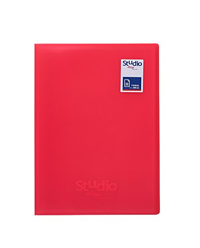 Pardo Studio Style 30 Pocket Polypropylene File - Pink