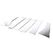 BEHAVE Car Trim fit for Cr-v Honda,Car Window Kit for Cars Fit for Honda 2015 2016 CRV Trim,Pack of 1 Pair of Stainless Steel Fit for Honda cr-v