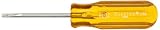 Xcelite R182BK Vanadium Steel Slotted Round Blade Screwdriver, 1/8