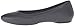 crocs Women's Lina Ballet Flat, Black, 7 M US