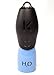 H2O4K9, Dog Water Bottle and Travel Bowl, 25-Ounce, Denim Blue